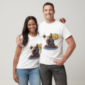 T-shirt Playera de Viaje y Hogar (Unisexe)