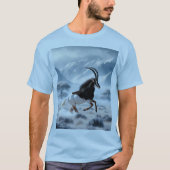 T-shirt Playera fantasy sable antelope (Devant)