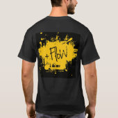 T-shirt Playera +Flow, playera con logo  (Dos)