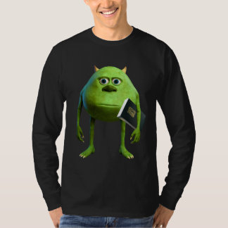 T-shirt Playera Manga Larga Mike Wazowski con Biblia
