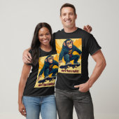 T-shirt Playera monkey skater  (Unisexe)
