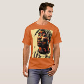 T-shirt Playera oscura básica para hombre (Devant entier)