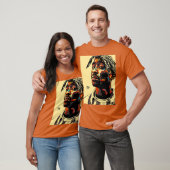 T-shirt Playera oscura básica para hombre (Unisexe)