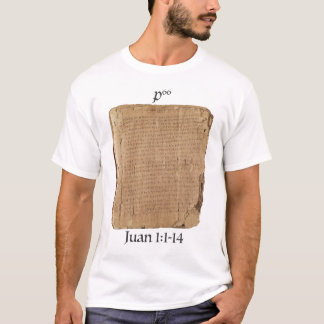 T-shirt Playera P66 Jn 1:1-14