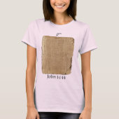 T-shirt Playera P66 Jn 1:1-14 (Devant)