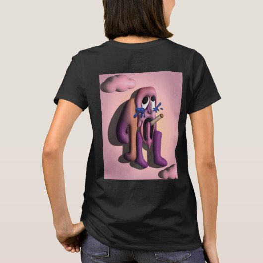 T-shirt Playera Sal Rosa (Dos)