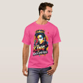 T-shirt Playera  The King of Rock and Roll (Devant entier)
