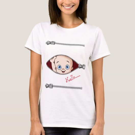 T-shirt Playeras de Maternidad/Maternité (Devant)