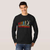 T-shirt Players De Basket-Ball Retro Evolution (Devant entier)