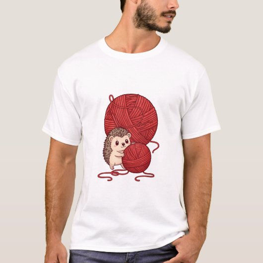 T-shirt Playful Yarn Buddy (Devant)