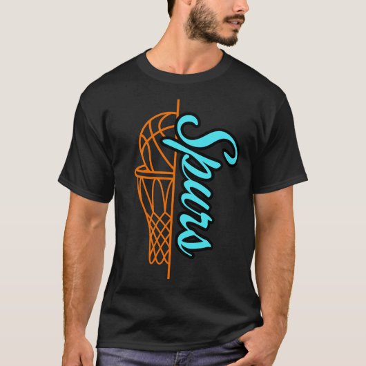 T-shirt playoff Spurs  (Devant)