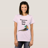 T-shirt 'Playtime With Neil' (Devant entier)