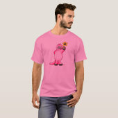 T-shirt Playtpus rosâtre (Devant entier)