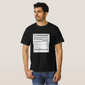 T-shirt PLC Programmer Funny Programmation Faits (Devant entier)