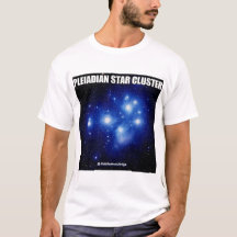 T-shirt pleaidean de groupe d'étoile