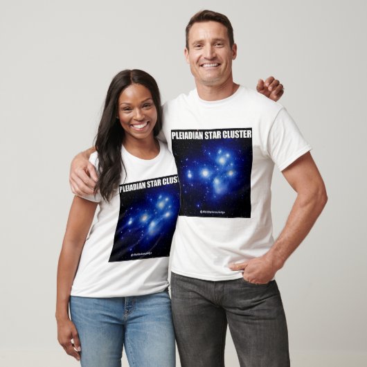 T-shirt pleaidean de groupe d'étoile (Unisexe)