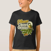 T-shirt Please Chew Quieter Bird Nature, Birding Joke, Nat (Devant)