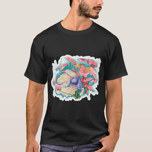 T-shirt Pleco Calico Bristlenose (Devant)