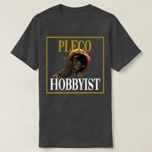 T-shirt Pleco Hobbyist (Design devant)