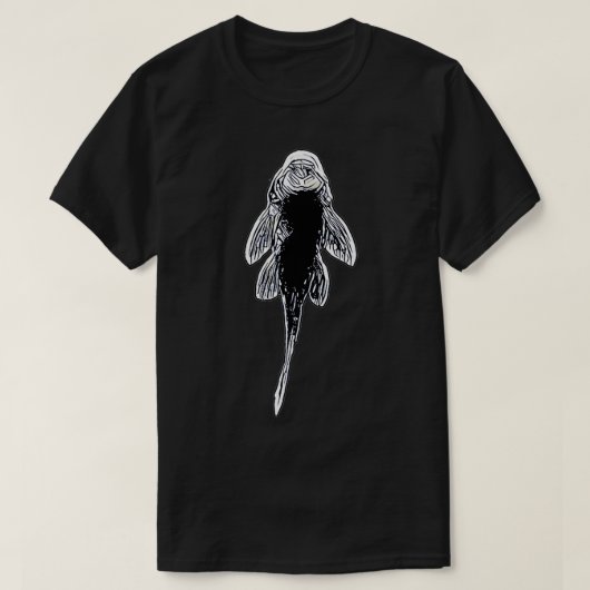 T-shirt Plecostomus Sucker Fish Keeper Pleco Premium  (Design devant)