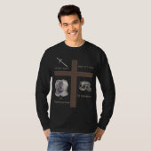 T-shirt plein armure de Dieu (Devant entier)