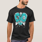 T-shirt Plein Coeur Griffey Max 1 Aqua Matching (Devant)