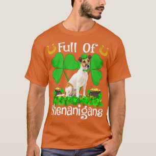 T-shirt Plein De Shenanigans Pour Terrier Dog St