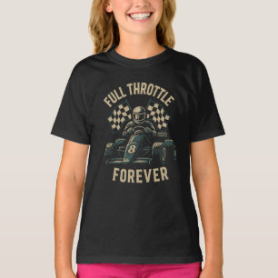 T-shirt Plein Gaz Pour Toujours – Esprit de Course Vintage