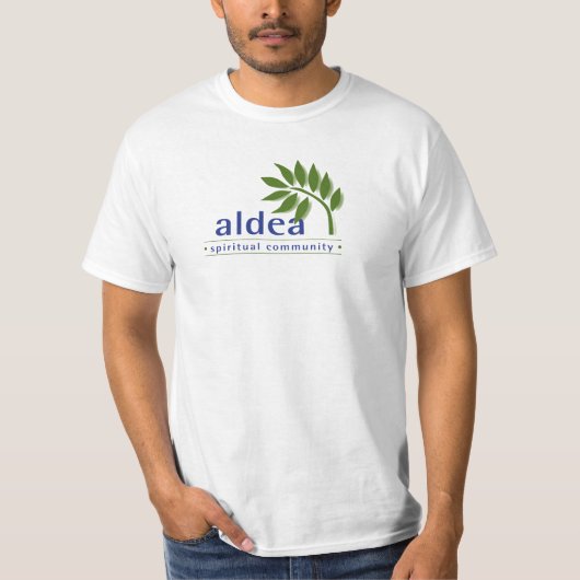 T-shirt Plein logo d'Aldea (Devant)