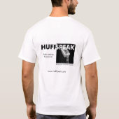 T-shirt Plein logo de Huffspeak (Dos)