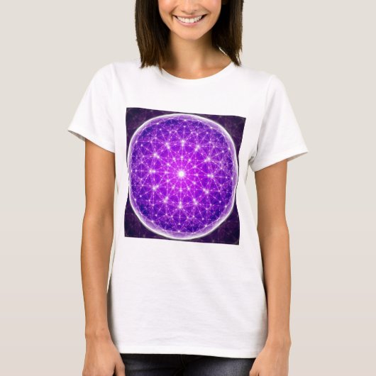 T-shirt Plein mandala de De Light (Devant)
