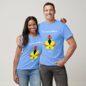 T-shirt plein mandelbrot set pop art (Unisexe)