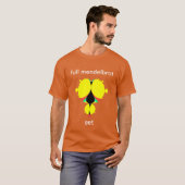T-shirt plein mandelbrot set pop art (Devant entier)