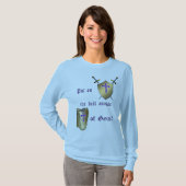 T-shirt Pleine armure de chemise de Dieu (Devant entier)