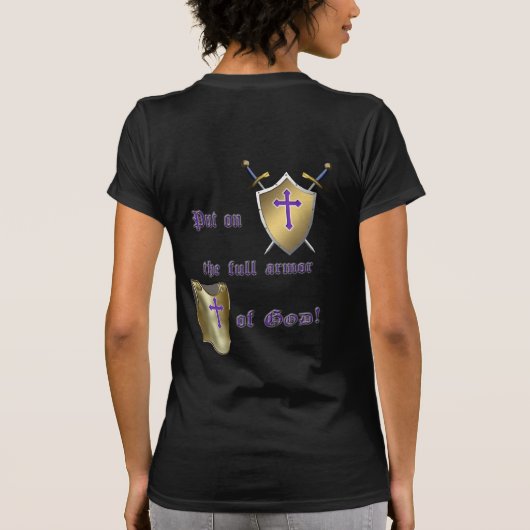 T-shirt Pleine armure de Dieu (Dos)