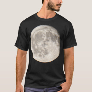 T-shirt Pleine lune ciel la nuit la lune