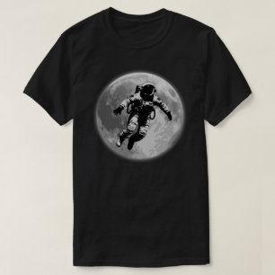 T-shirt Pleine Lune et Astronaute
