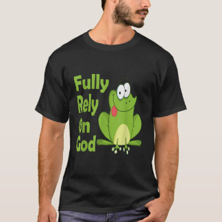 T-shirt Pleinement confiance sur Dieu FROG produit chrétie