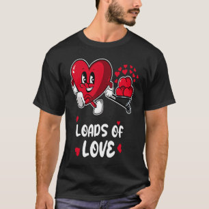 T-shirt Pleins D'Amour Cute Heart Valentines Day