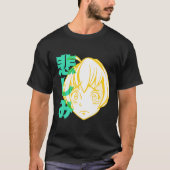 T-shirt Pleure d'une fille d'Anime (Devant)