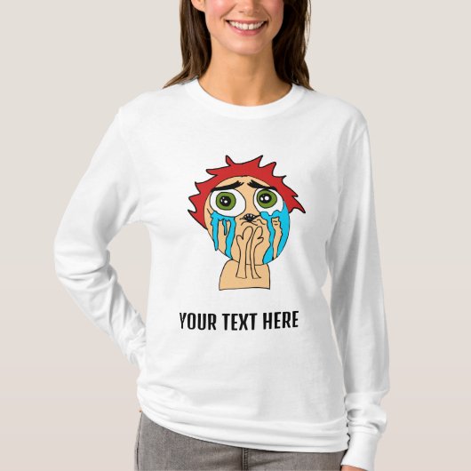 T-shirt pleurer d'amour (Devant)