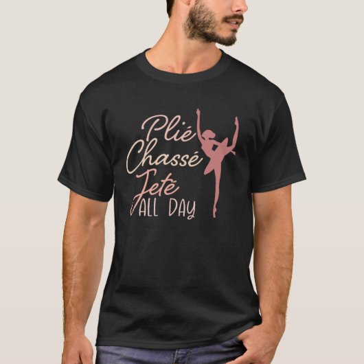 T-shirt Plie Chasse Jete All Day (Devant)