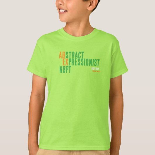 T-shirt PLNTD pour enfants (Devant)