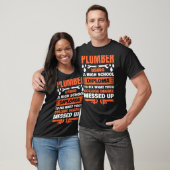 T-shirt Plomber Hommes Pipefitter Pipe Plumber (Unisexe)