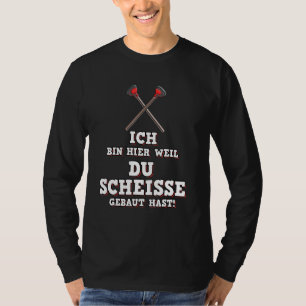 T-shirt Plomberie d'eau résiduaire sanitaire