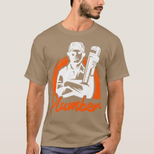 T-shirt Plomberie Plomber Vintage Plumber1
