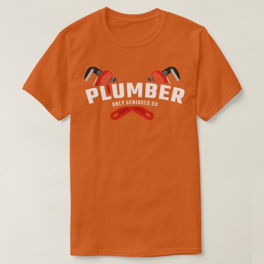 T-shirt plombier 15 (Design devant)