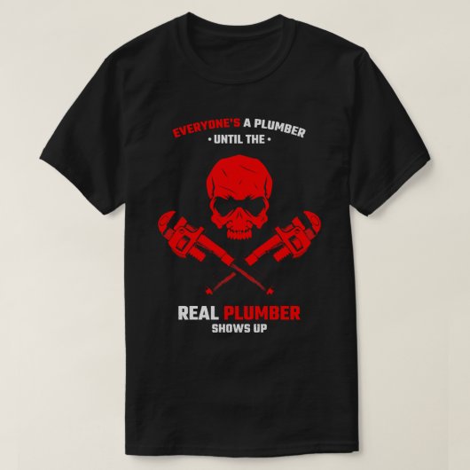 T-shirt plombier 3 (Design devant)
