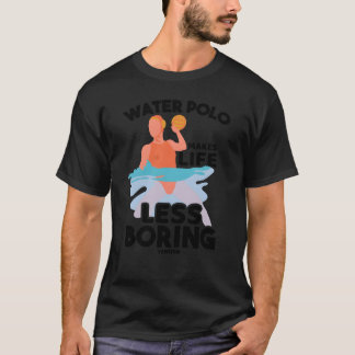 T-shirt Plombier d'eau Sports aquatiques Aquapolo Cadeau f