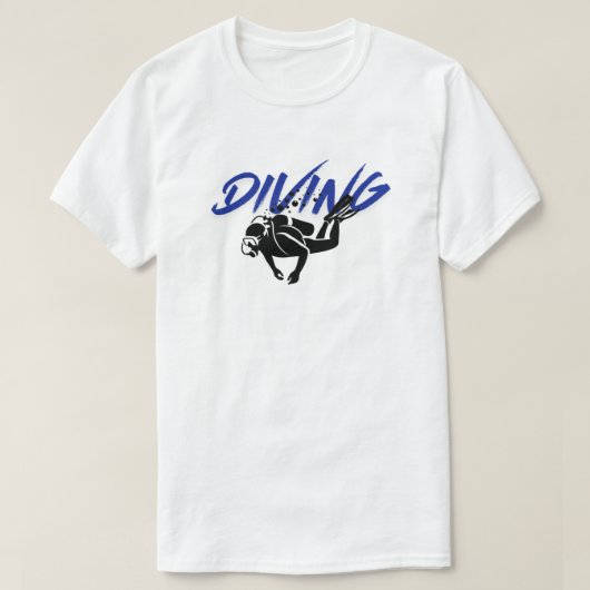 T-shirt plongée (Design devant)
